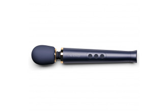 Cиний вибратор Le Wand Petite Rechargeable Vibrating Massager - 25 см.