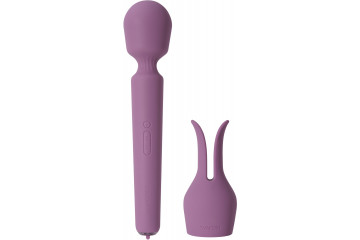 Сиреневый вибромассажёр Emma Neo 2 с функцией нагрева