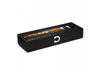 Беспроводной wand-вибратор Doxy Die Cast 3R с тигровым принтом на рукояти - 28 см.