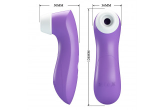 Сиреневый клиторальный стимулятор Breeze