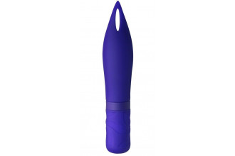 Синий мини-вибратор Airy’s Mystery Arrow - 15,2 см.