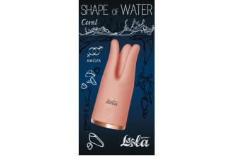 Коралловый вибростимулятор CORAL - 10,2 см.