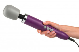 Фиолетовый жезловый вибратор Doxy Original Massager