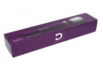 Фиолетовый жезловый вибратор Doxy Original Massager