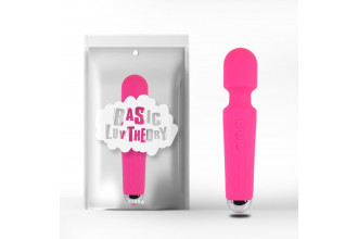 Розовый жезловый вибратор Wacko Touch Massager - 20,3 см.