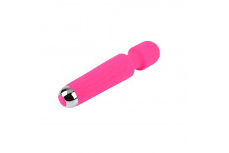 Розовый жезловый вибратор Wacko Touch Massager - 20,3 см.