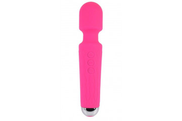 Розовый жезловый вибратор Wacko Touch Massager - 20,3 см.
