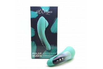 Мятный инновационный вибромассажёр Pulse Queen