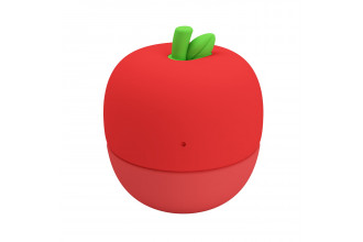 Красный клиторальный стимулятор в форме яблочка Apple Secret