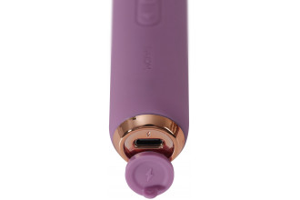 Сиреневый wand-массажер Mini Emma Neo - 14 см.