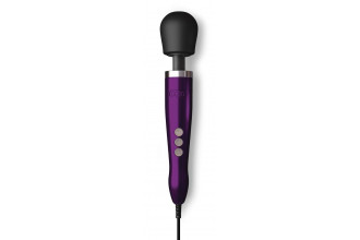 Фиолетовый жезловый проводной вибратор Doxy Die Cast - 37 см.