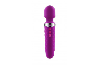 Фиолетовый wand-вибратор Be Wanded - 20 см.