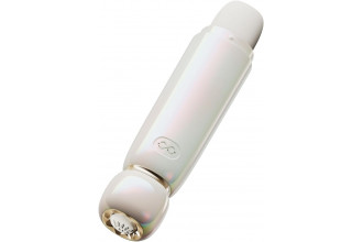 Бежевый вакуумный стимулятор клитора Lia