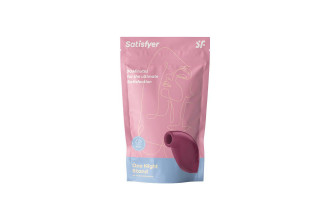 Красный вакуум-волновой бесконтактный стимулятор клитора Satisfyer One Night Stand
