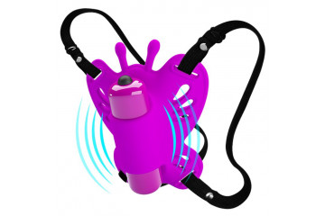 Лиловая вибробабочка на ремешках Sloane