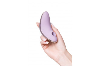 Сиреневый вакуум-волновой вибростимулятор клитора Satisfyer Vulva Lover 1