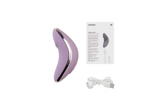 Сиреневый вакуум-волновой вибростимулятор клитора Satisfyer Vulva Lover 1