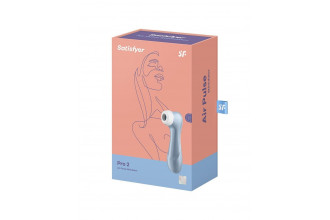Голубой вакуум-волновой стимулятор клитора Satisfyer Pro 2