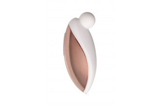 Белый вибростимулятор клитора Satisfyer Spot On 2