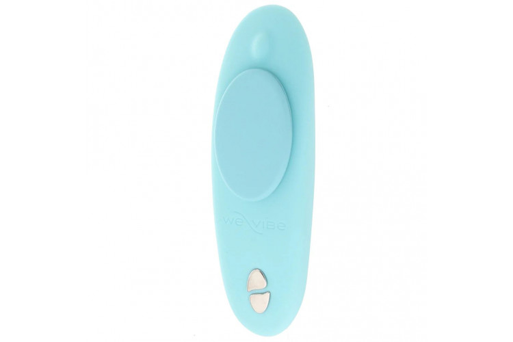 Аквамариновый вибратор We-Vibe Moxie+