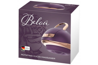 Фиолетовый вращающийся массажёр для вульвы Rotating Vulva Massager