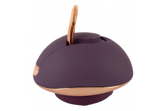 Фиолетовый вращающийся массажёр для вульвы Rotating Vulva Massager