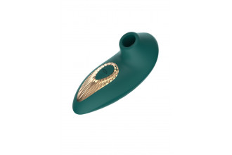 Зеленый вакуумный стимулятор клитора