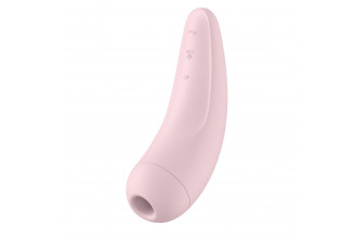 Розовый вакуум-волновой стимулятор Satisfyer Curvy 2+