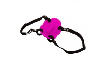 Нежный вибростимулятор для клитора Love Rider на ремешках