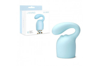 Голубая насадка Glider для массажера le Wand