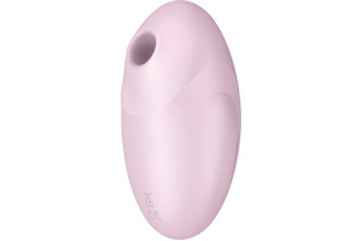 Розовый вакуум-волновой стимулятор с вибрацией Vulva Lover 3