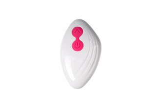 Розовый вибровкладыш в трусики с вакуум-волновой стимуляцией Xiari