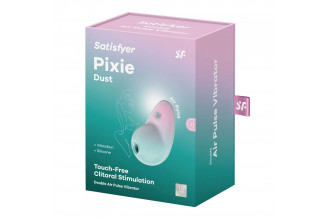 Мятный вакуум-волновой клиторальный вибростимулятор Pixie Dust