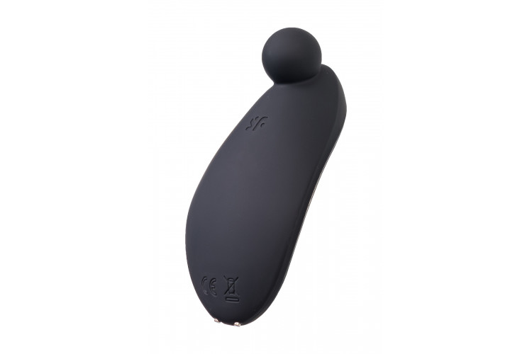 Черный вибростимулятор клитора Satisfyer Spot On 2