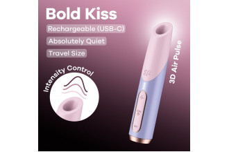 Вакуумный стимулятор клитора Bold Kiss