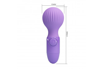 Сиреневый мини-вибратор Mini Stick Pro
