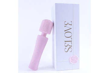 Розовый wand-вибратор Selove PulseWand - 20,3 см.