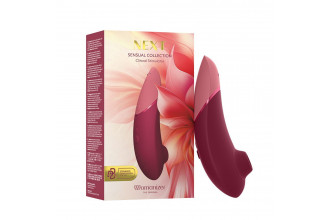 Бордовый бесконтактный клиторальный стимулятор Womanizer Next Бордовый бесконтактный клиторальный стимулятор Womanizer Next