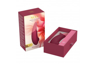 Бордовый бесконтактный клиторальный стимулятор Womanizer Next Бордовый бесконтактный клиторальный стимулятор Womanizer Next