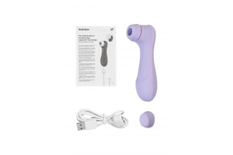 Сиреневый вакуумный стимулятор клитора Satisfyer Pro 2 Generation 3