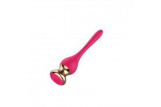 Розовый вибромассажер Nipple Vibrator - 14,5 см.