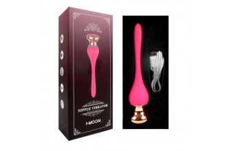 Розовый вибромассажер Nipple Vibrator - 14,5 см.