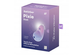 Сиреневый вакуум-волновой клиторальный вибростимулятор Pixie Dust