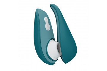 Темно-бирюзовый бесконтактный клиторальный стимулятор Womanizer Liberty 2