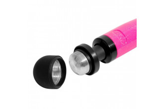 Розовый проводной wand-вибратор Doxy Die Cast 3