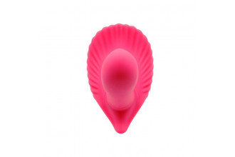 Клиторальный стимулятор с вагинальной пробкой Fancy Clamshell