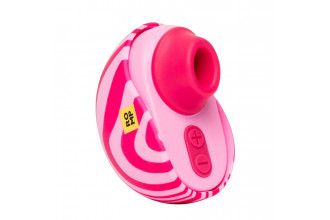 Розовый бесконтактный клиторальный стимулятор Romp Spin