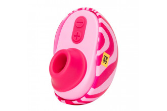 Розовый бесконтактный клиторальный стимулятор Romp Spin