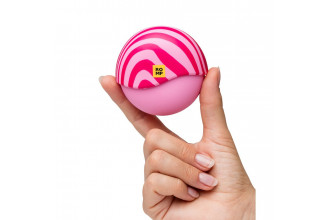 Розовый бесконтактный клиторальный стимулятор Romp Spin