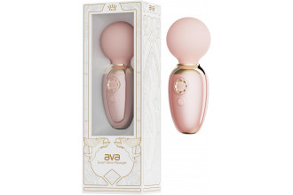 Нежно-розовый мини-вибратор с функцией нагрева Ava Нежно-розовый мини-вибратор с функцией нагрева Ava